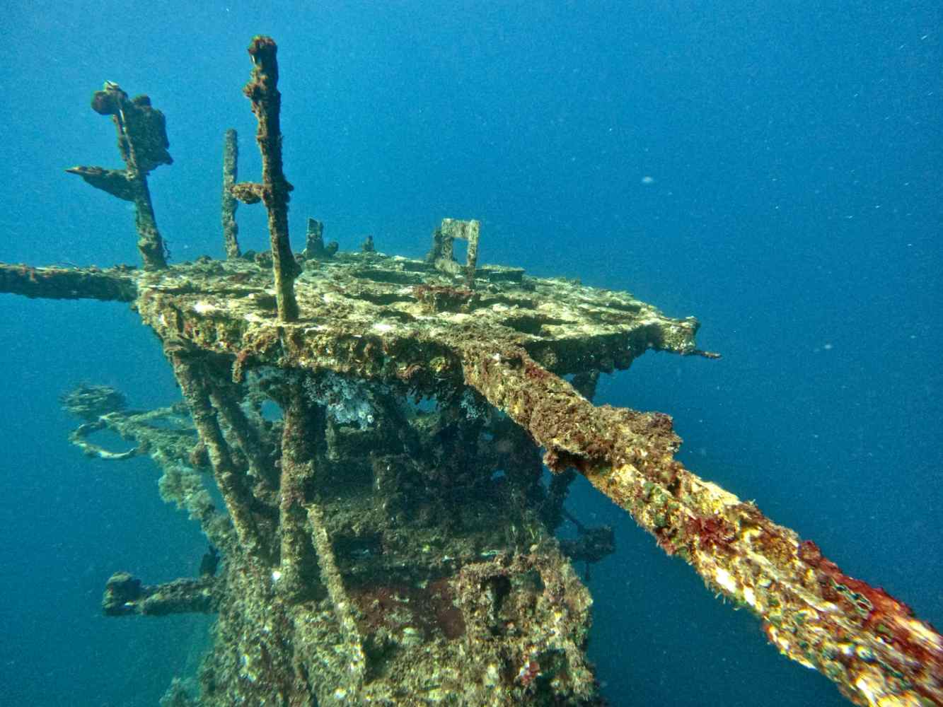 HMAS Swan Wreck crows nest